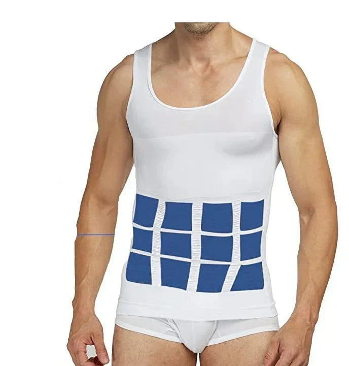 W&W Mode | Schlanke Passform Kompression Body Shaper mit Bauchkontrolle und Unsichtbarem Unterhemd Design