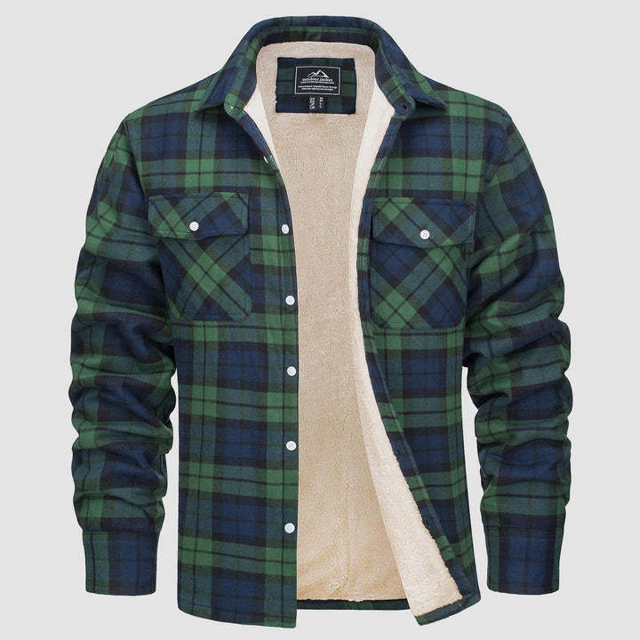 gefütterte Fleecejacke
