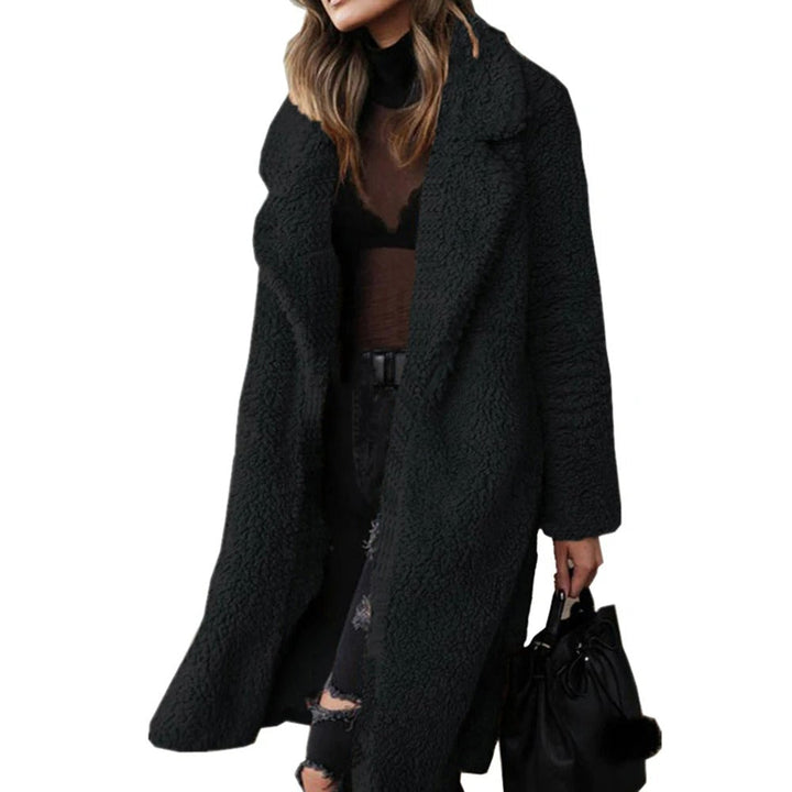 W&W Mode | Elegante Plüsch Winterjacke für Damen