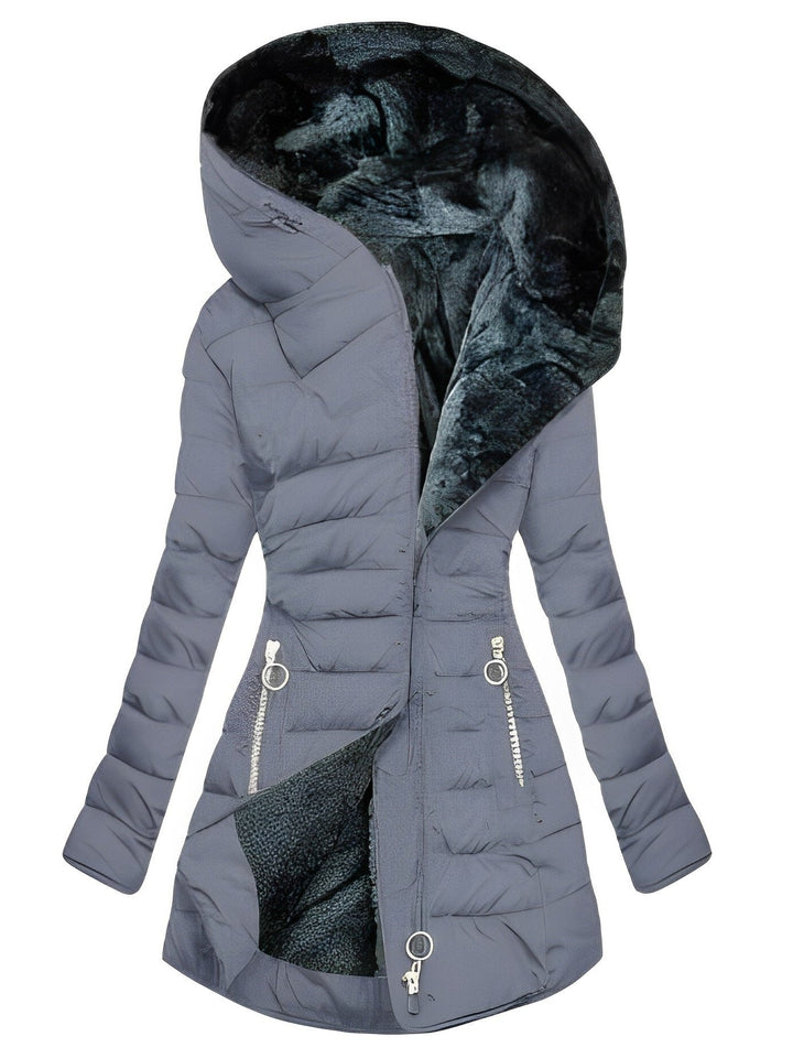 W&W Mode | Warme Plüschjacke Mit Reißverschluss