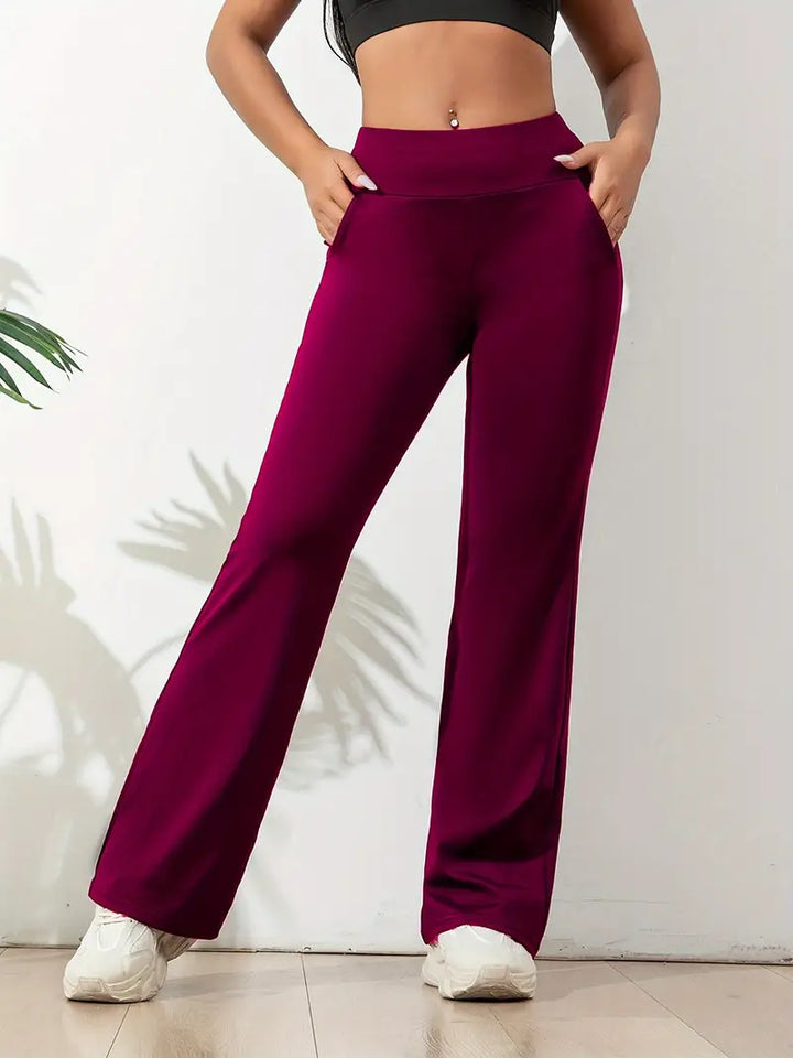 W&W Mode | Hoch geschnittene Yoga-Hose für Damen
