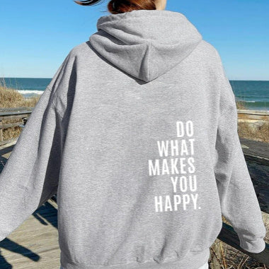 W&W Mode | Hoodie Damen - motivierender Druck lässiger Pullover