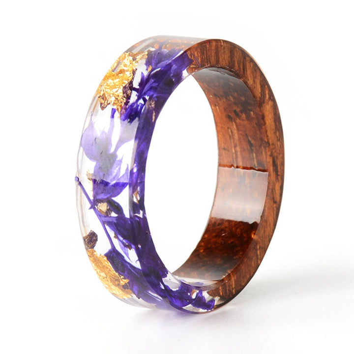 W&W Mode | Transparenter Holzharzring