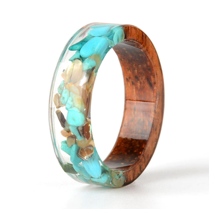 W&W Mode | Transparenter Holzharzring