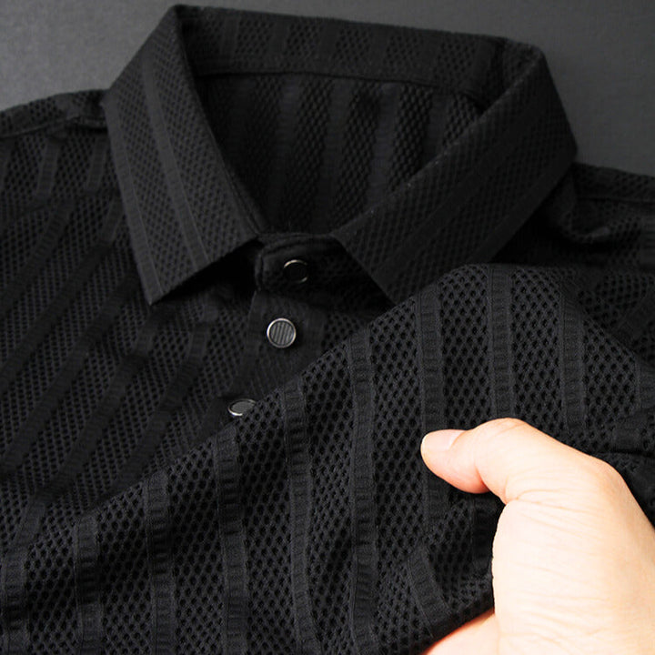 W&W Mode | Herren Poloshirt Aus Seide