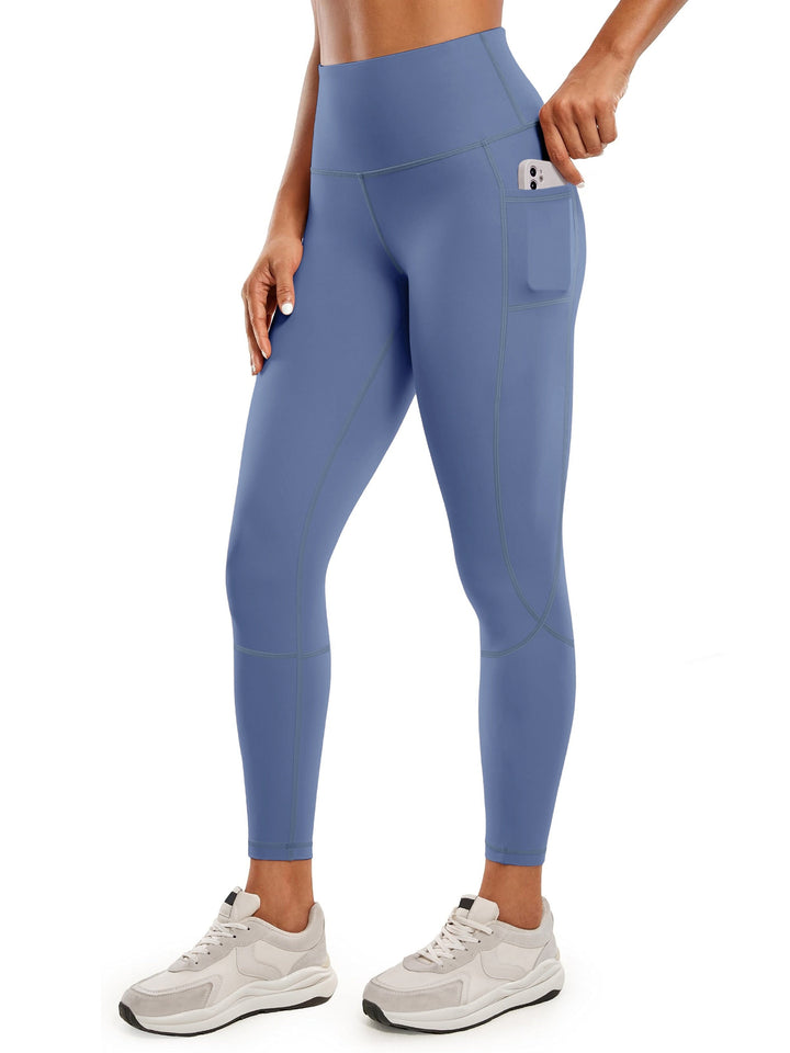 W&W Mode | Schnell Trocknende Damen Yogalegging Mit Hohem Bund Und Tasche