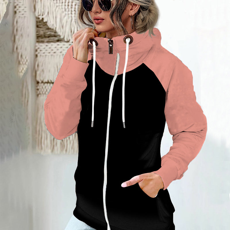 Casual und weiche Kapuzenjacke