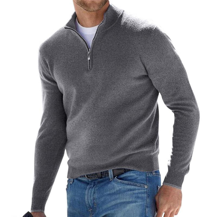 W&W Mode | Premium-Pullover mit Reißverschluss