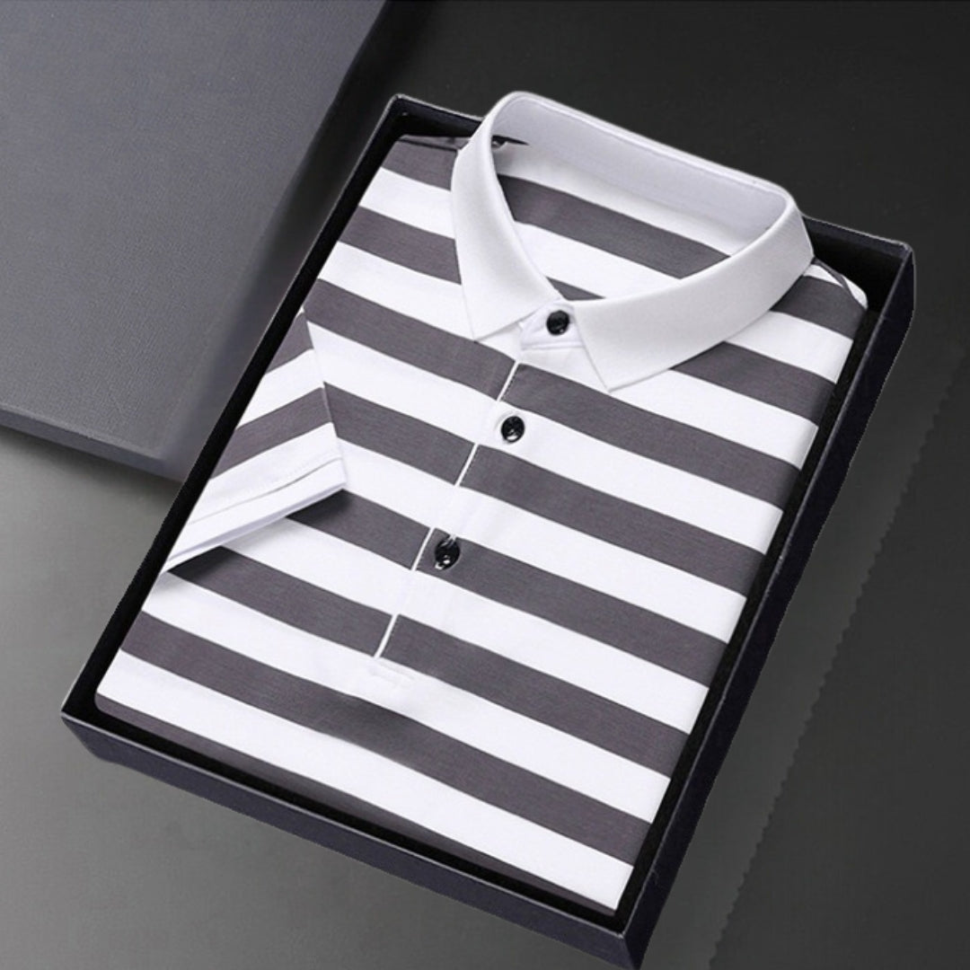Stripe Polo Shirt