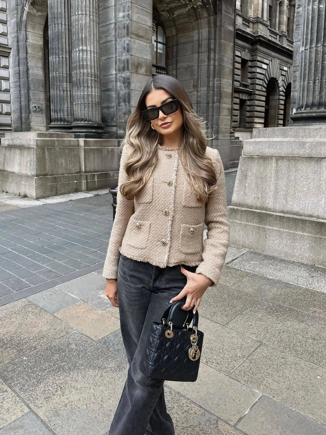 W&W Mode | Tweed Jacke