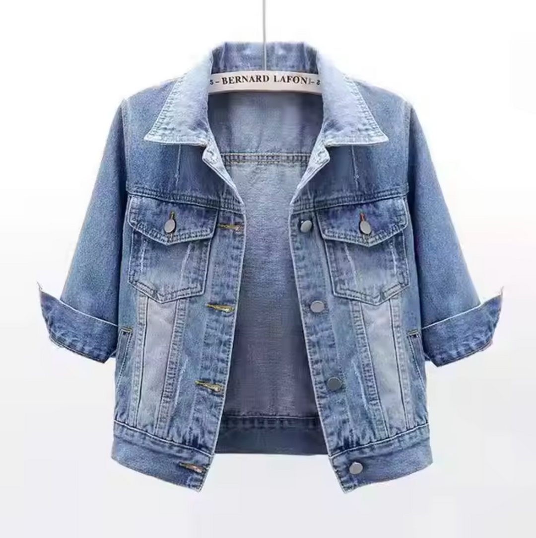 W&W Mode | Bunte Denimjacke