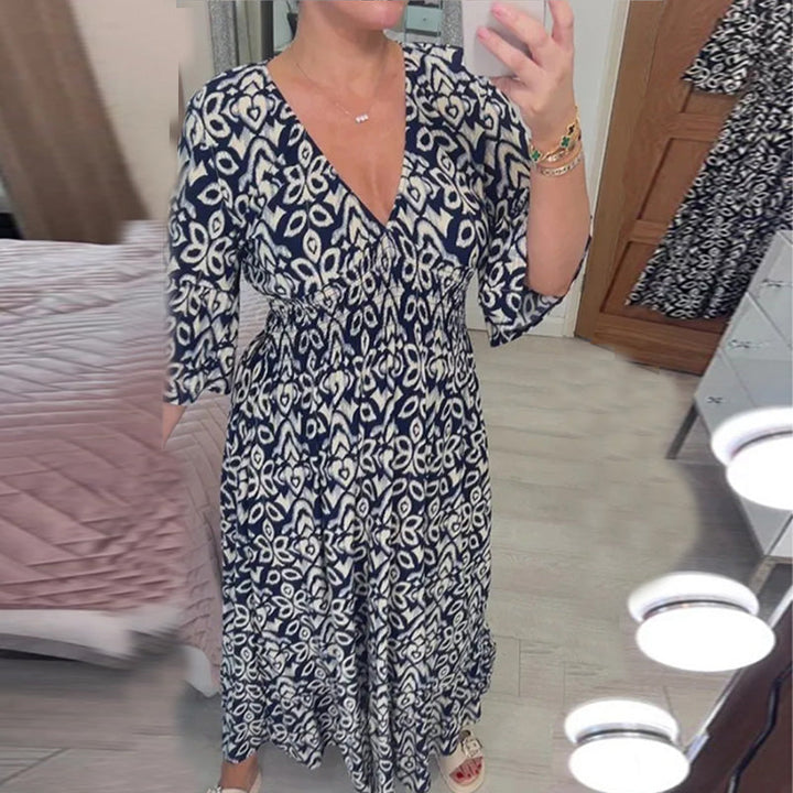 W&W Mode | Modische Damenkleid mit Print