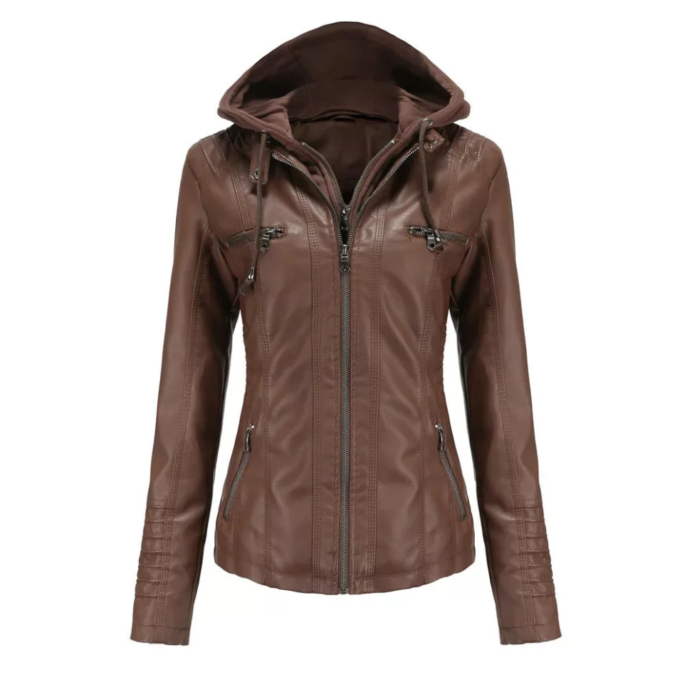 W&W Mode | Damen Jacke Stylisches Design, Bequeme Passform Mit Taschen Und Kapuze