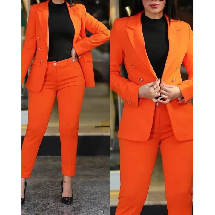 W&W Mode | Blazer Und Hosensatz Für Damen