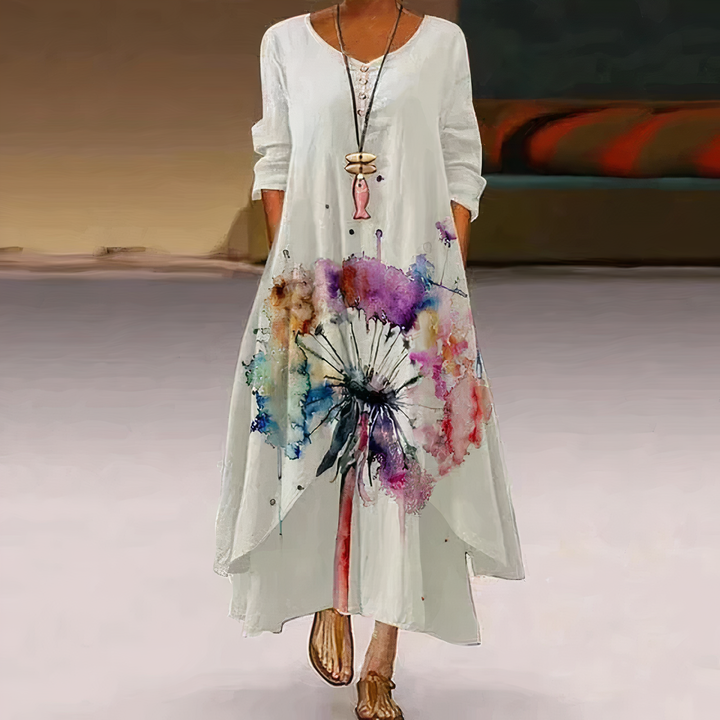 W&W Mode | Elegantes Mode Baumwollkleid