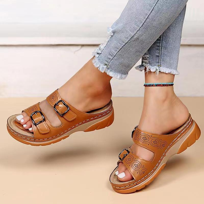 W&W Mode | Bequeme Orthopädische Sandalen für Damen