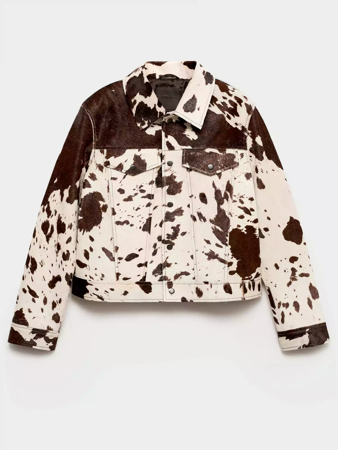 W&W Mode | Gemusterte Lederjacke