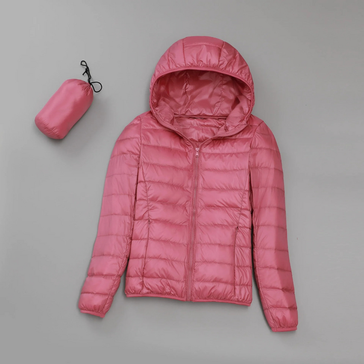 W&W Mode | Leichtgewicht Gesteppte Jacke Mit Kapuze