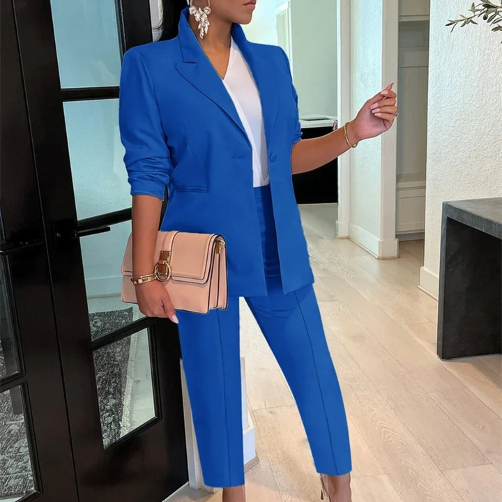 W&W Mode | Blazer Und Hosen Satz Für Damen