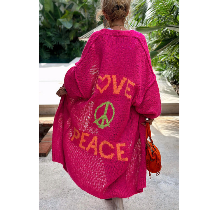 W&W Mode peace strickjacke - Ibiza