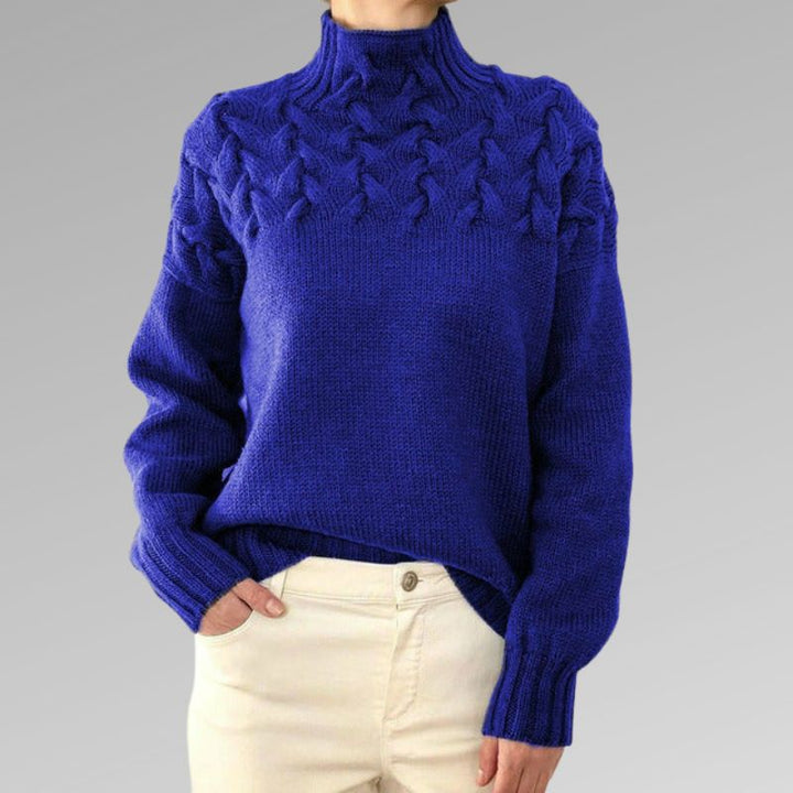 W&W Mode - Damen klassischer gemütlicher Pullover