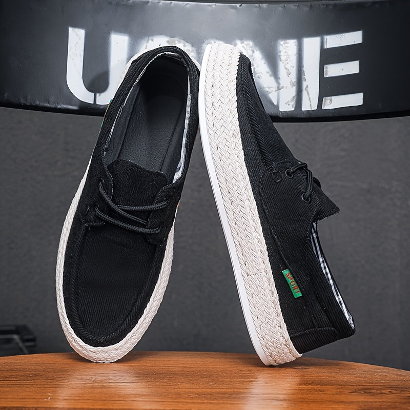 W&W Mode | Bequeme Leinenschuhe Freizeit Herren