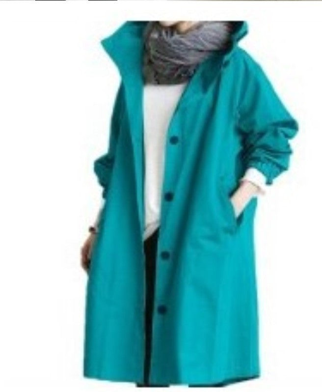 W&W Mode | Trenchcoat Mit Kapuze