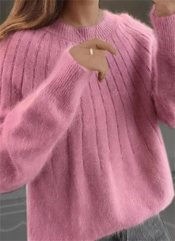 W&W Mode | Weicher Kaschmir-Strickpullover