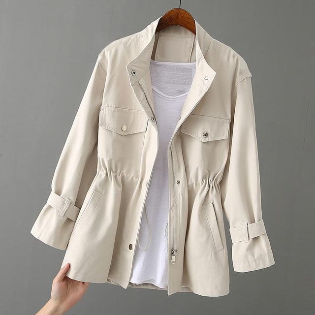 W&W Mode | Eleganter Trenchcoat Für Damen