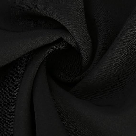 W&W Mode | Schwarzes Plissiertes Oberteil mit Spaltärmeln