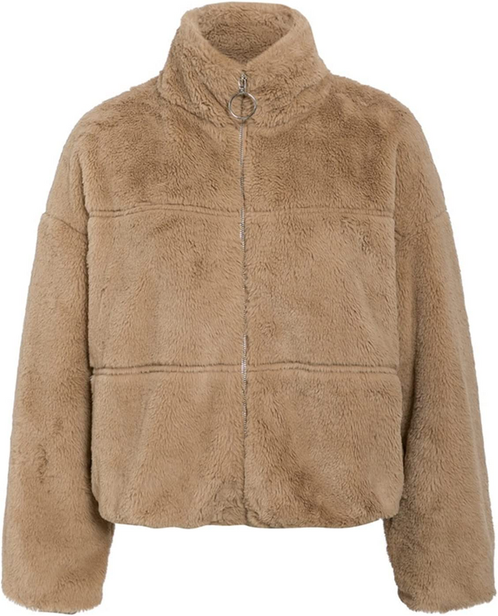 Plüschjacke