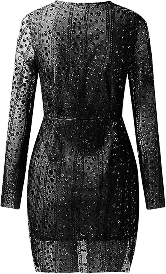 W&W Mode | Glamouröse Pailletten Kleid