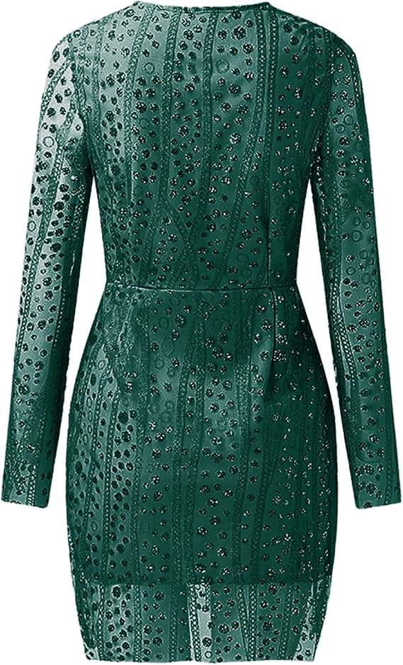 W&W Mode | Glamouröse Pailletten Kleid