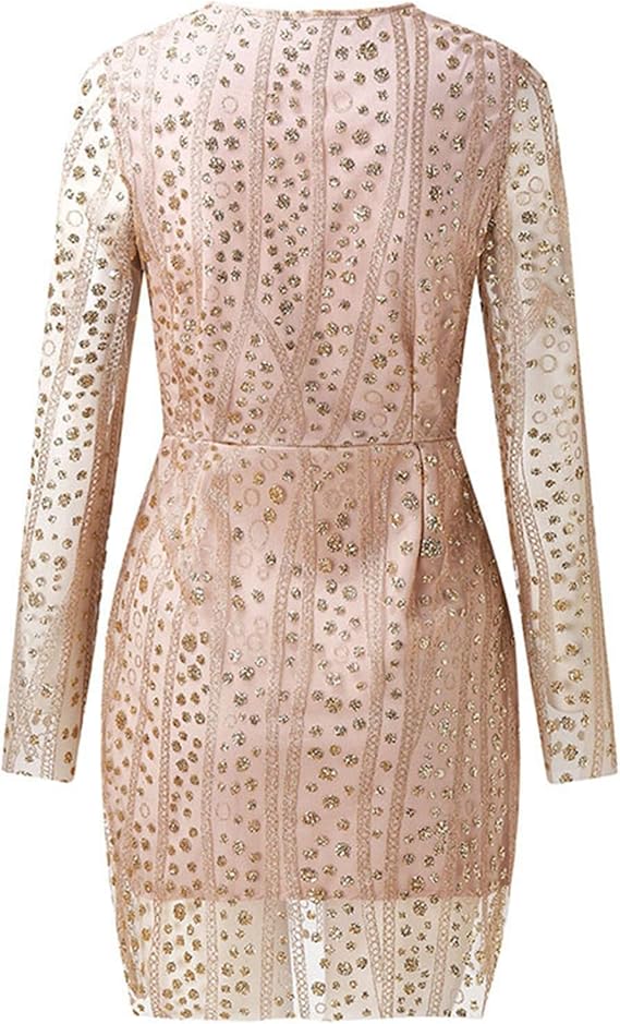 W&W Mode | Glamouröse Pailletten Kleid