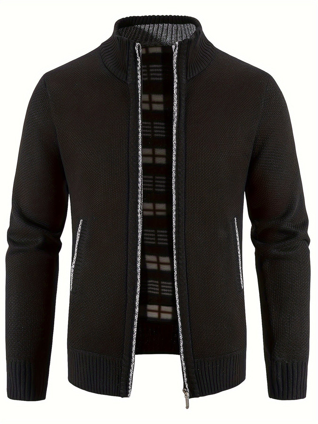 W&W Mode | urbaner Herrenmantel Warme Stehkragenjacke