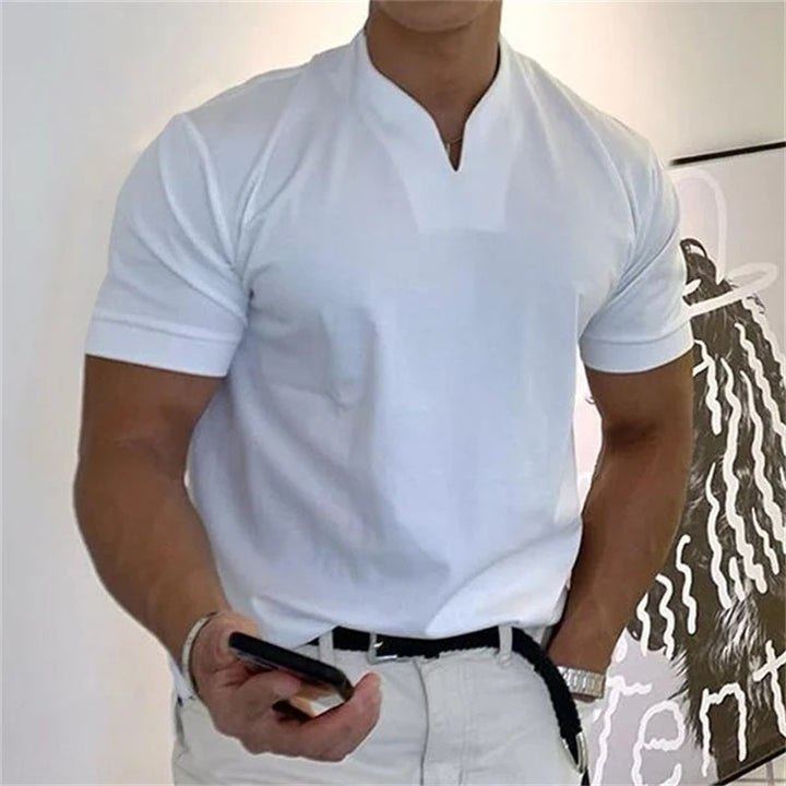 W&W Mode | Flexibles Business Lässig T-shirt Für Männer