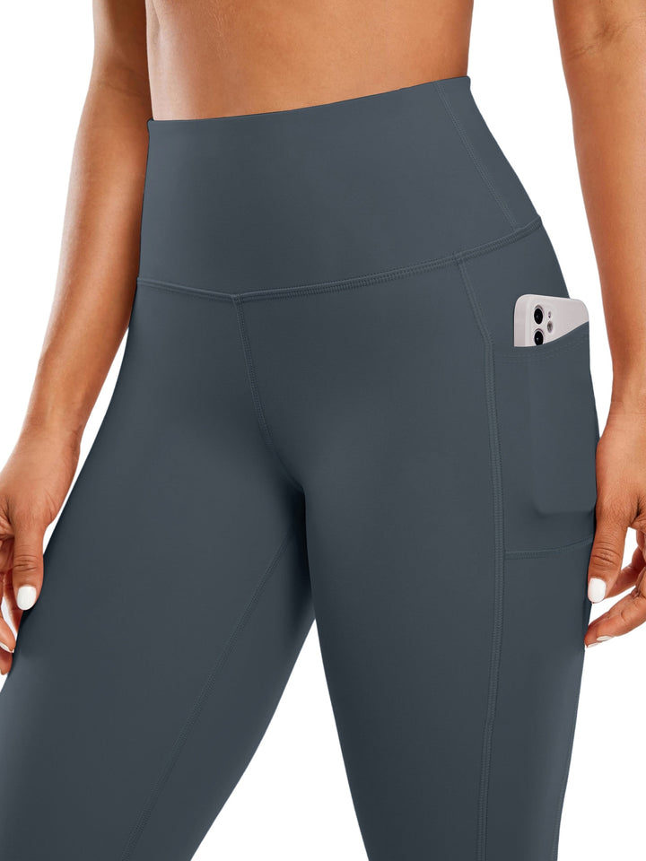 W&W Mode | Schnell Trocknende Damen Yogalegging Mit Hohem Bund Und Tasche