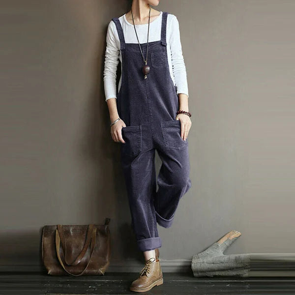 W&W Mode - Lässiger Cord-Jumpsuit
