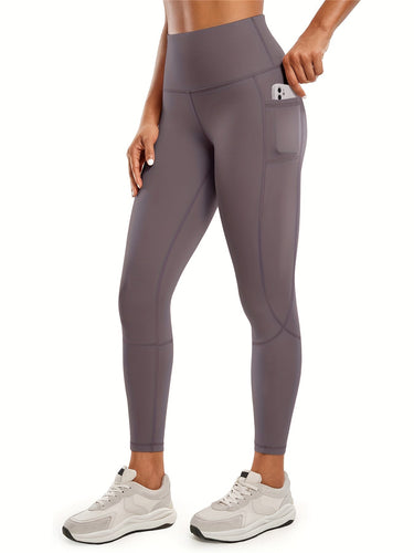W&W Mode | Schnell Trocknende Damen Yogalegging Mit Hohem Bund Und Tasche