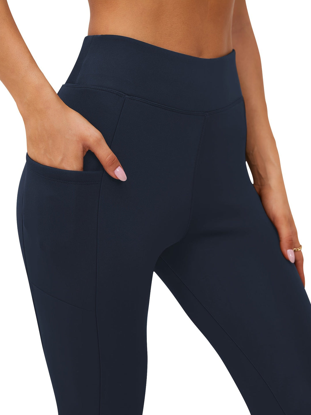 W&W Mode | Fleece Leggings für kuschelige Winter Workouts im Freien