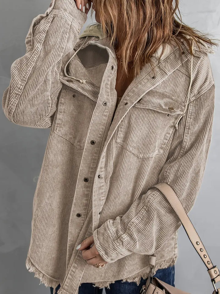 Mühelos und trendige Jacke