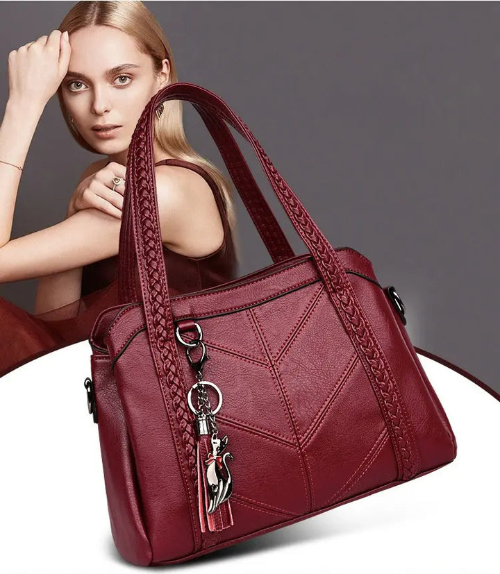 W&W Mode | Lederhandtasche Elegant Modisch