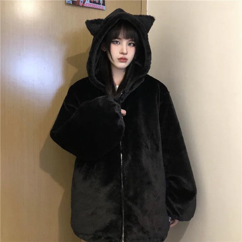 W&W Mode | Faux-Fur-Coat