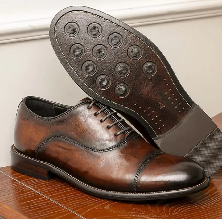 W&W Mode | Elegante Leder Herrenschuhe Mit Schnürung Und Klassischem Design