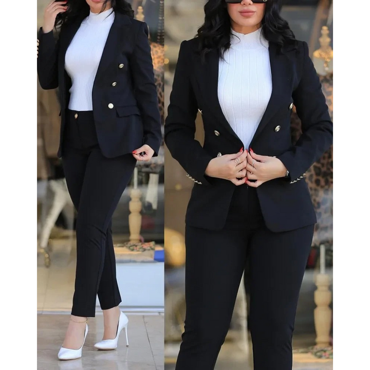W&W Mode | Blazer Und Hosensatz Für Damen