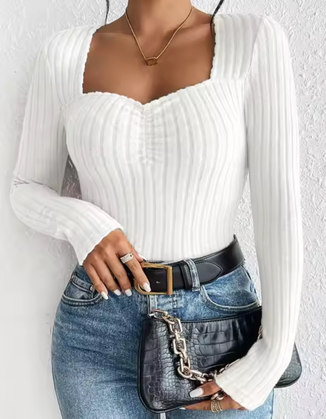 W&W Mode | Elegante Gestrickte Ribpullover