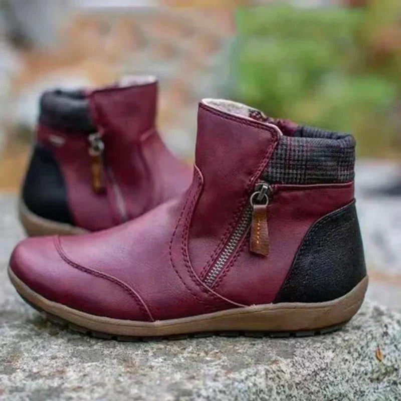 W&W Mode | Premium Wasserdichte Orthopädische Stiefel