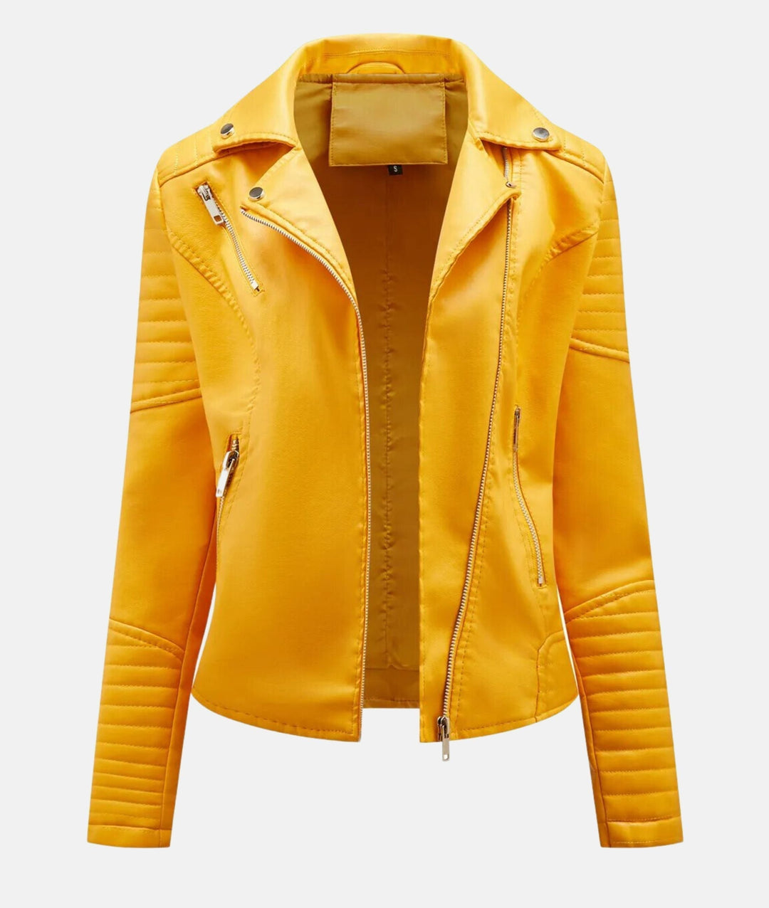 W&W Mode - Damen gelbe Motorradjacke für eine mutige Aussage