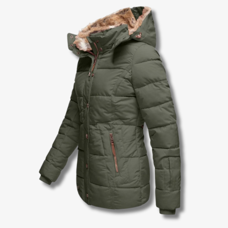 W&W Mode Warme Jacke mit Kapuze