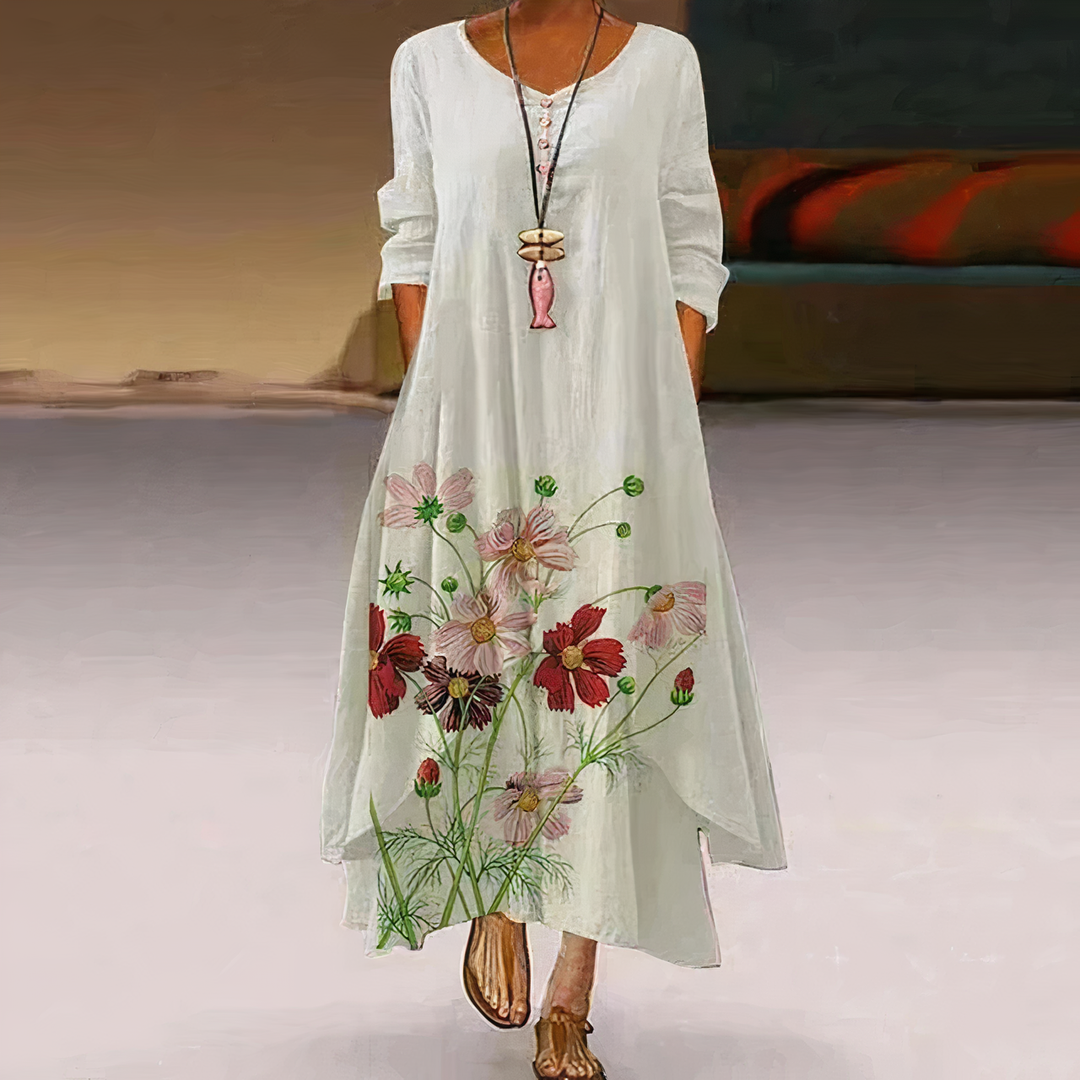 W&W Mode | Elegantes Mode Baumwollkleid